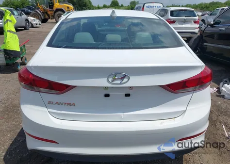 2017 Hyundai Elantra Se из США, поврежденный, VIN 5NPD84LF9HH052548